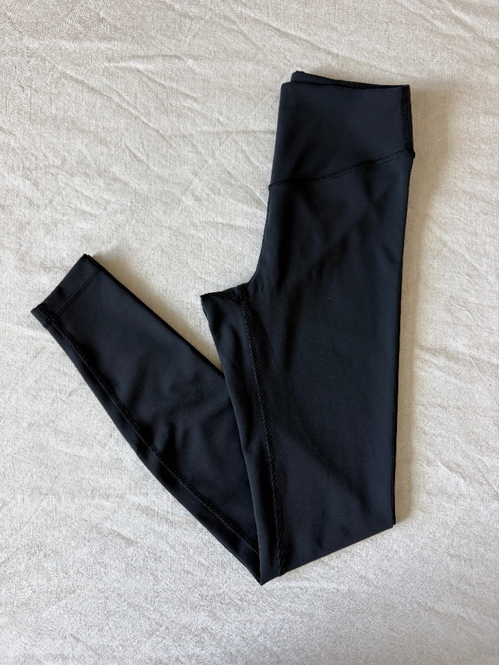 Lululemon Wunder Under SmoothCover High-Rise Tight 28", Black, Size 4